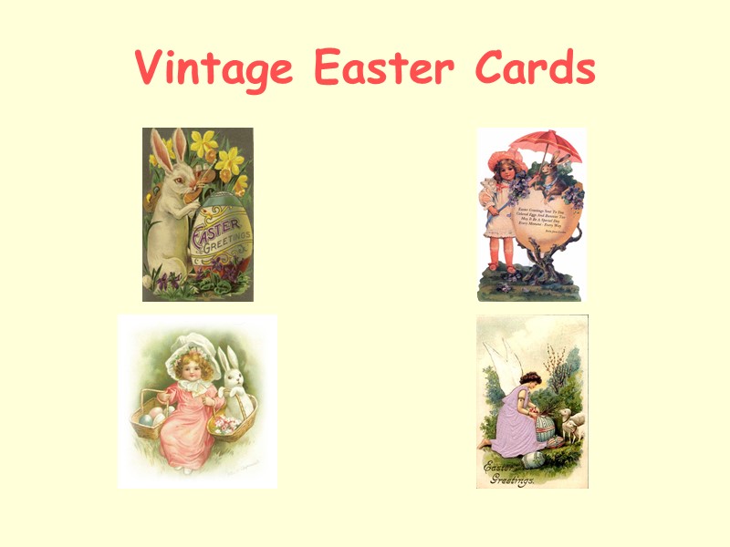 Vintage Easter Cards